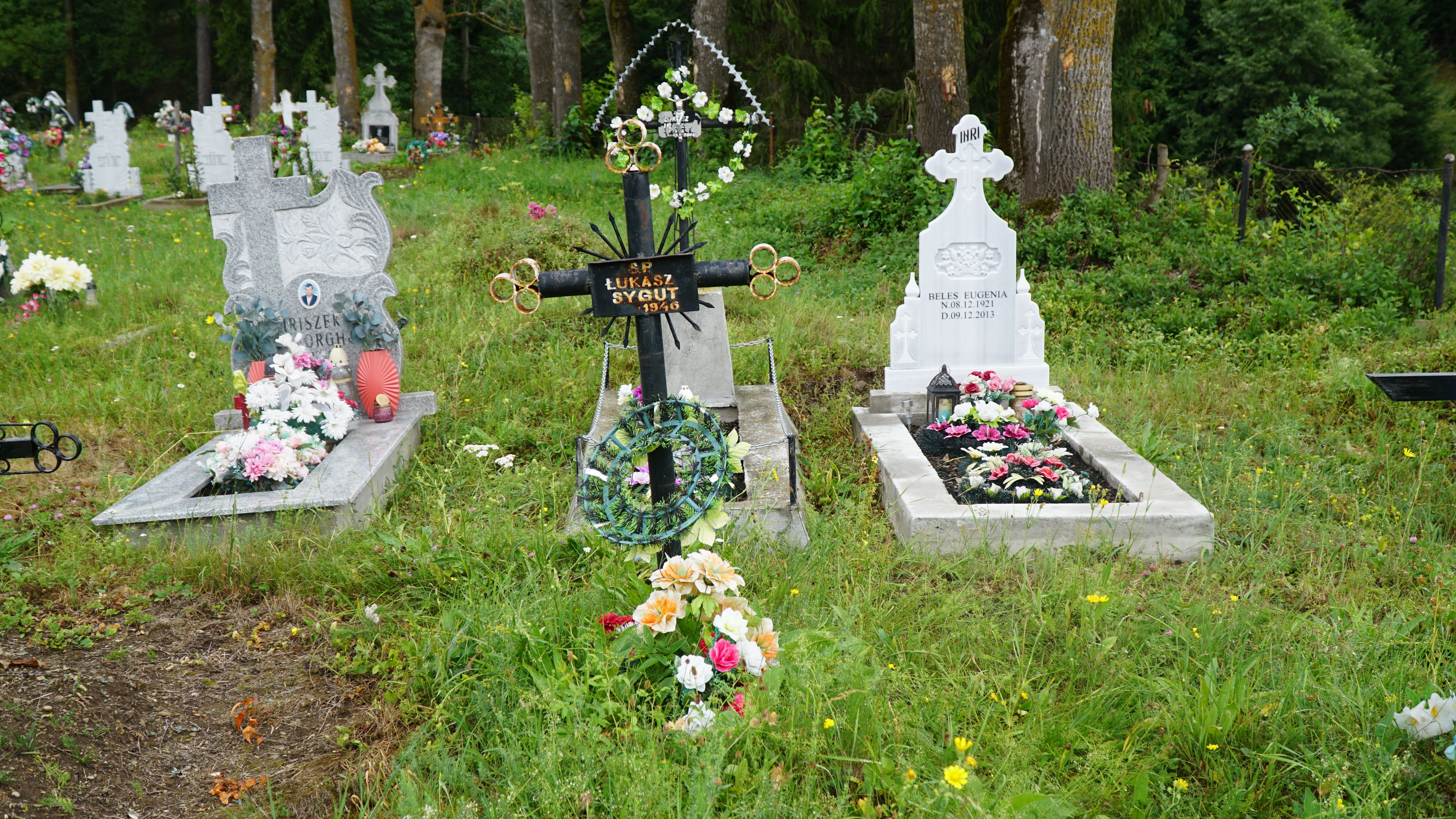 Photo showing Tombstone of Łukasz Sygut
