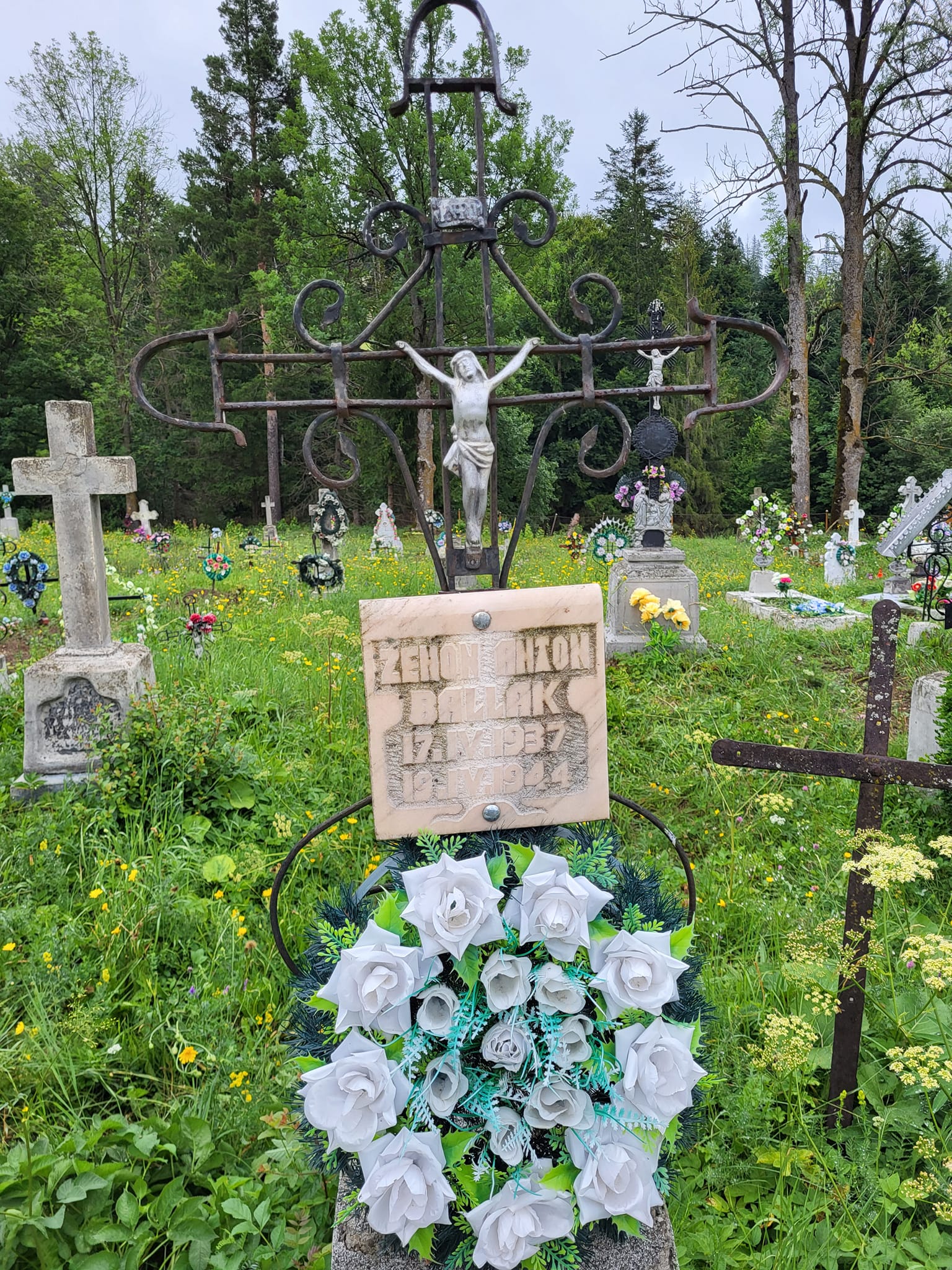 Photo showing Tombstone of Zenon Anton Ballak