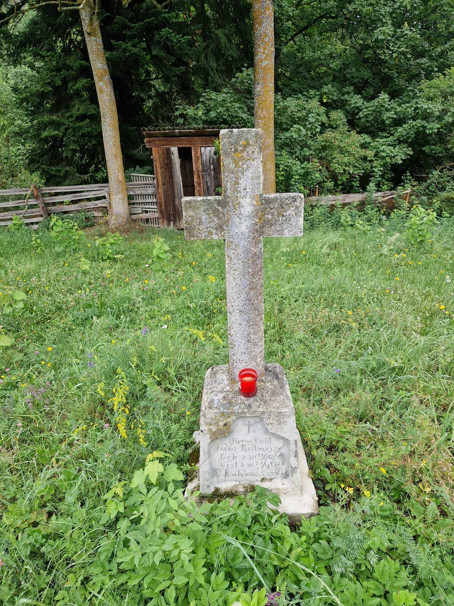 Photo showing Tombstone of Franz Reitmajer