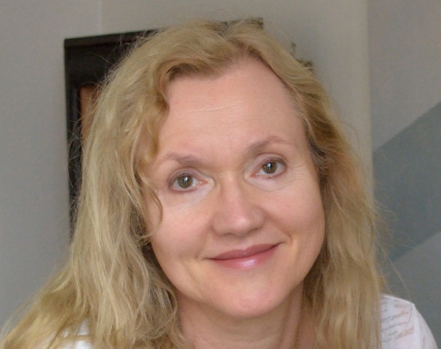Photo montrant Ilona Biernot - peintre