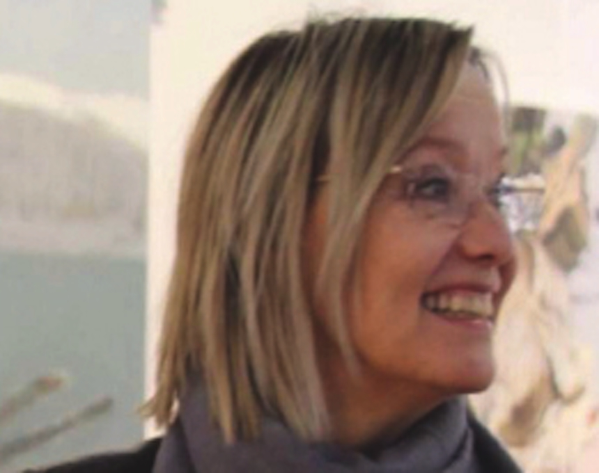 Photo showing Irena Chrul - painter and costume designer