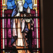 Photo showing Stained glass window depicting St Jadwiga of Silesia in Denmark