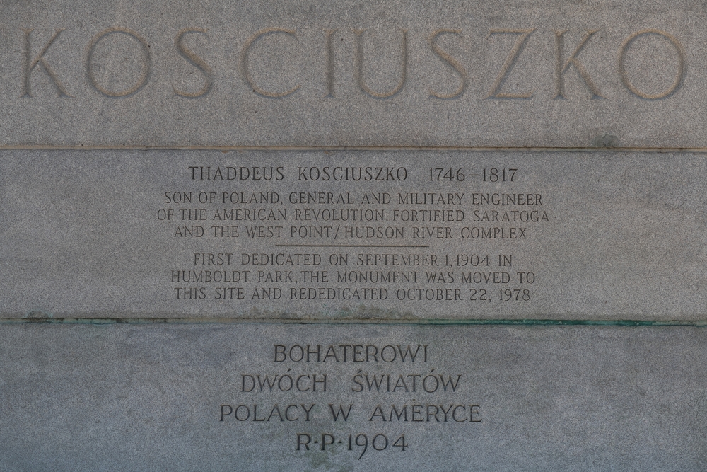 Fotografia przedstawiająca Ślady Tadeusza Kościuszki w USA
