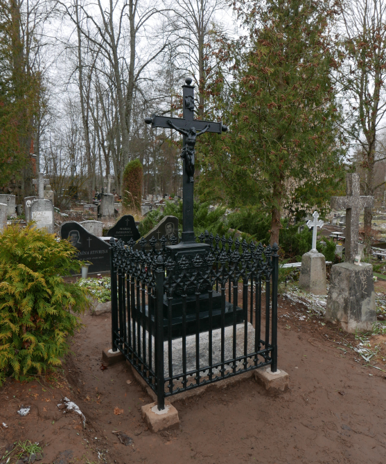 Photo montrant Kraslaw (Lettonie) - cimetière catholique