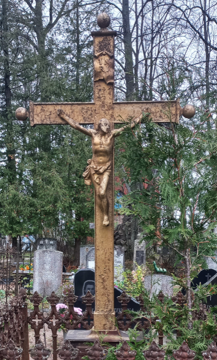 Photo montrant Kraslaw (Lettonie) - cimetière catholique