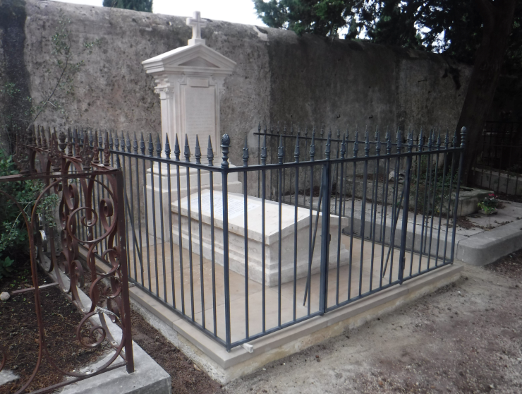 Photo showing Cournonterral (France) - conservation of the tomb of the Święcicki family