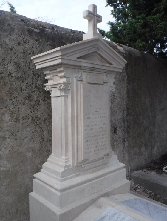 Photo showing Cournonterral (France) - conservation of the tomb of the Święcicki family