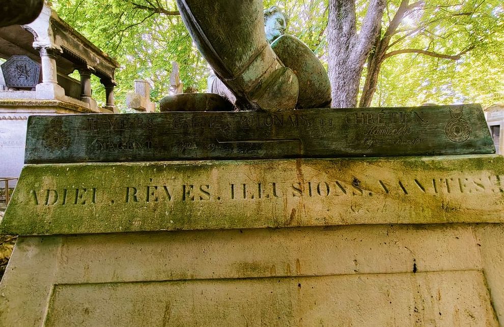 Photo showing Tombstone of Mikołaj Kamiński