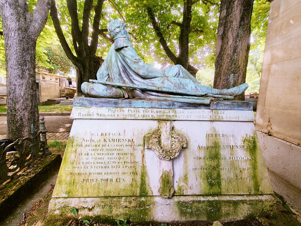 Photo showing Tombstone of Mikołaj Kamiński