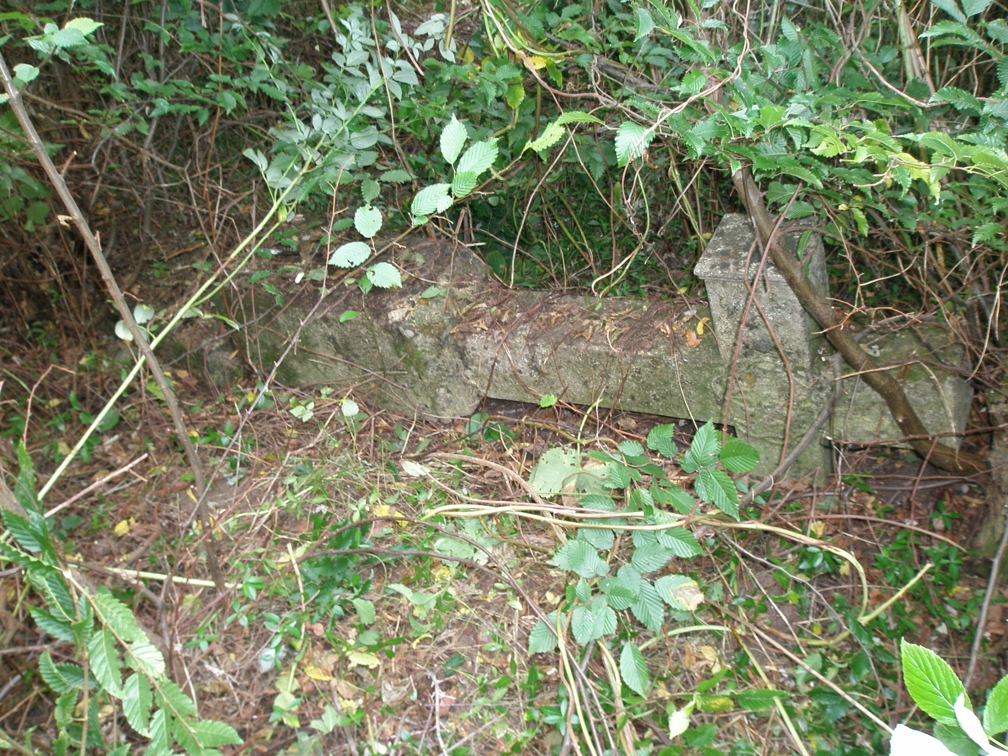 Gravestone of Feliks Bałkowski, cemetery in Potok Złoty, state from 2006