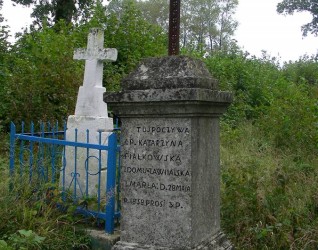Nagrobek Katarzyny Fiałkowskiej, cmentarz w Potoku Złotym, stan z 2006