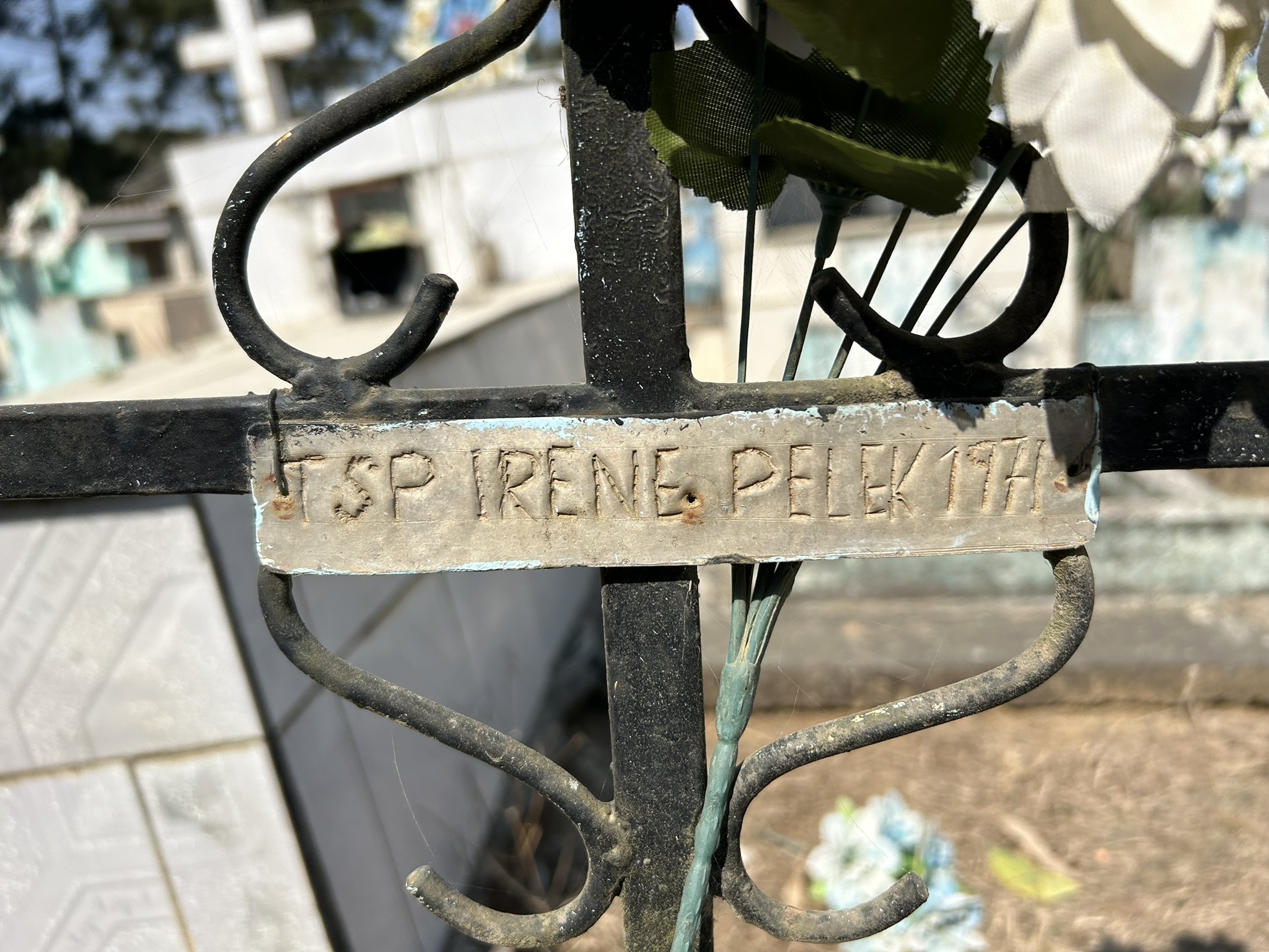 Fotografia przedstawiająca Nagrobek Ireny i Rajmunda Pelików