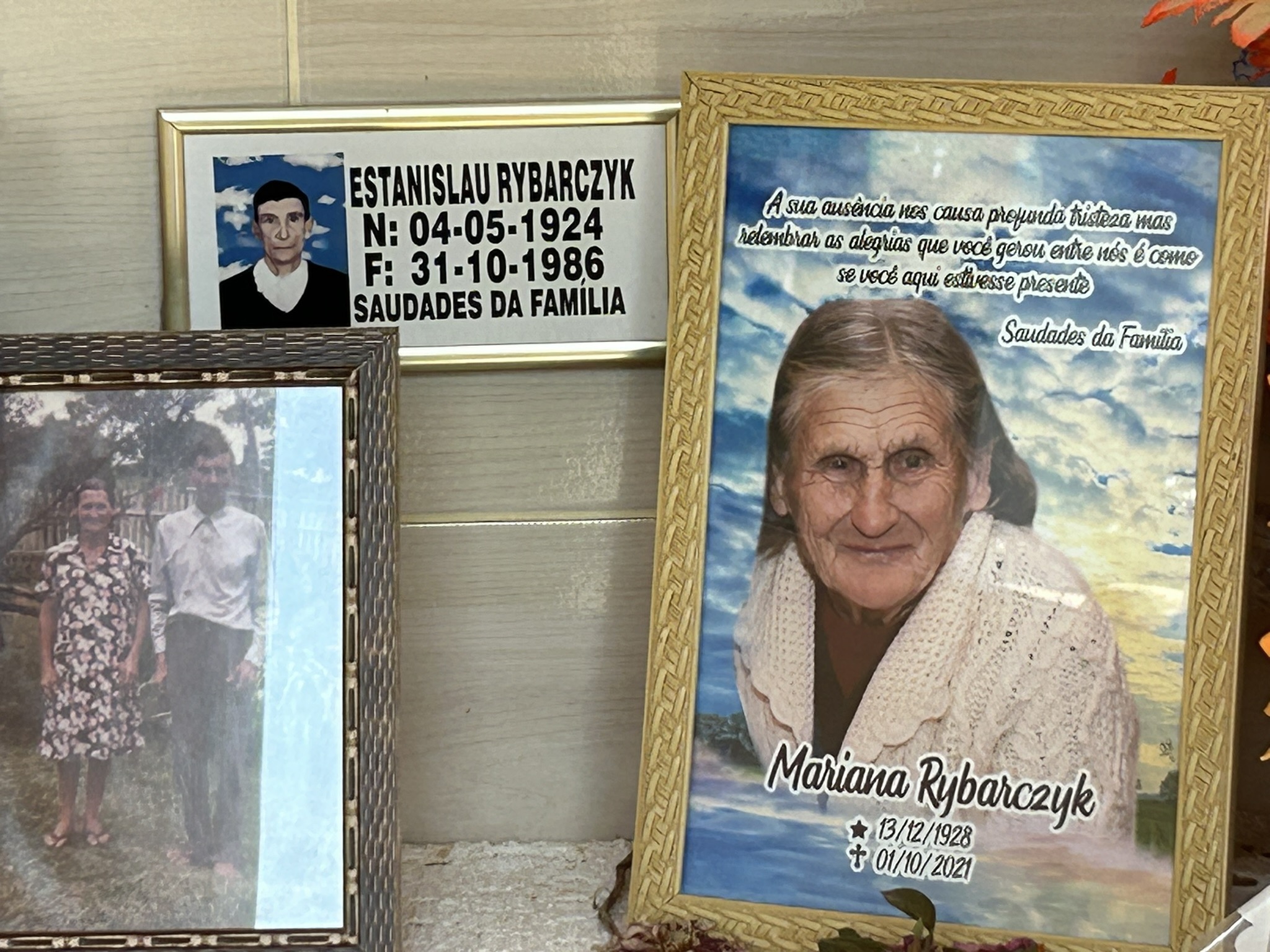 Fotografia przedstawiająca Kapliczka Marianny i Stanisława Rybarczyków