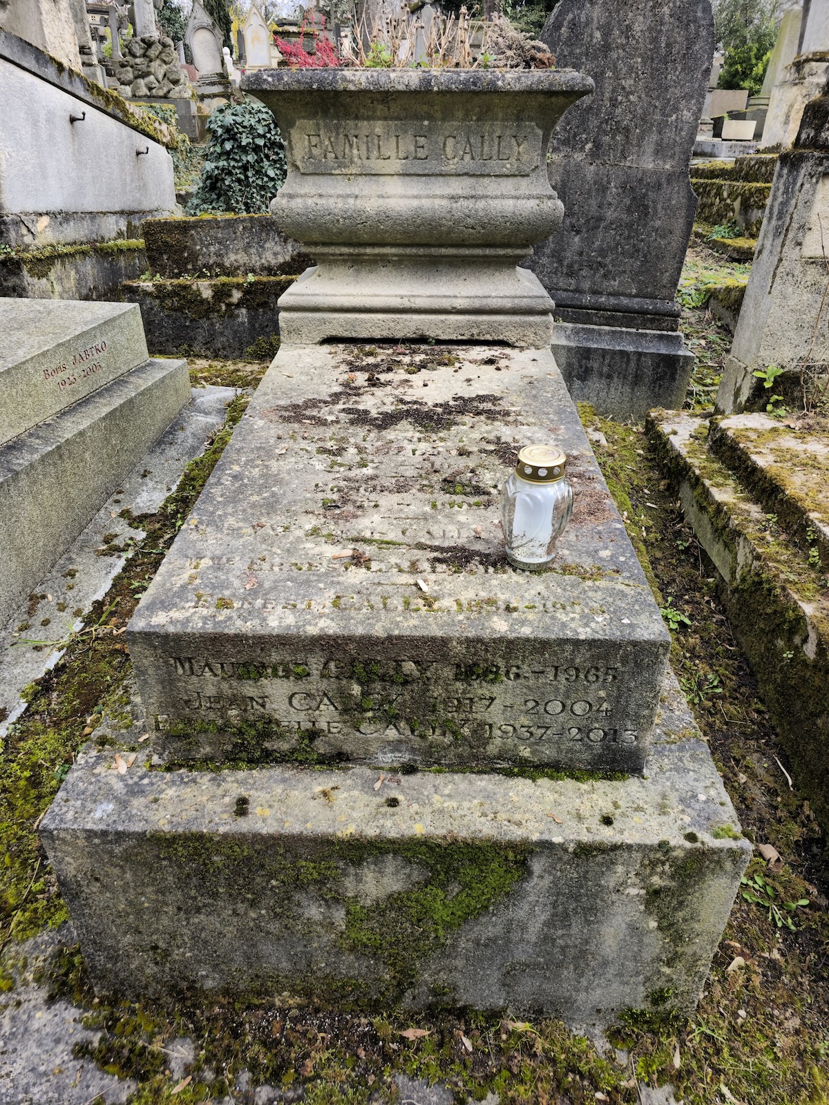 Fotografia przedstawiająca Nagrobek rodziny Cally