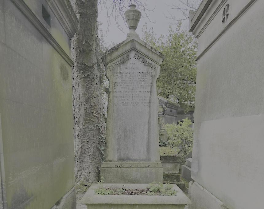 Photo showing Nagrobek Frederica Eichhoffa i Herminy Mizerskiej