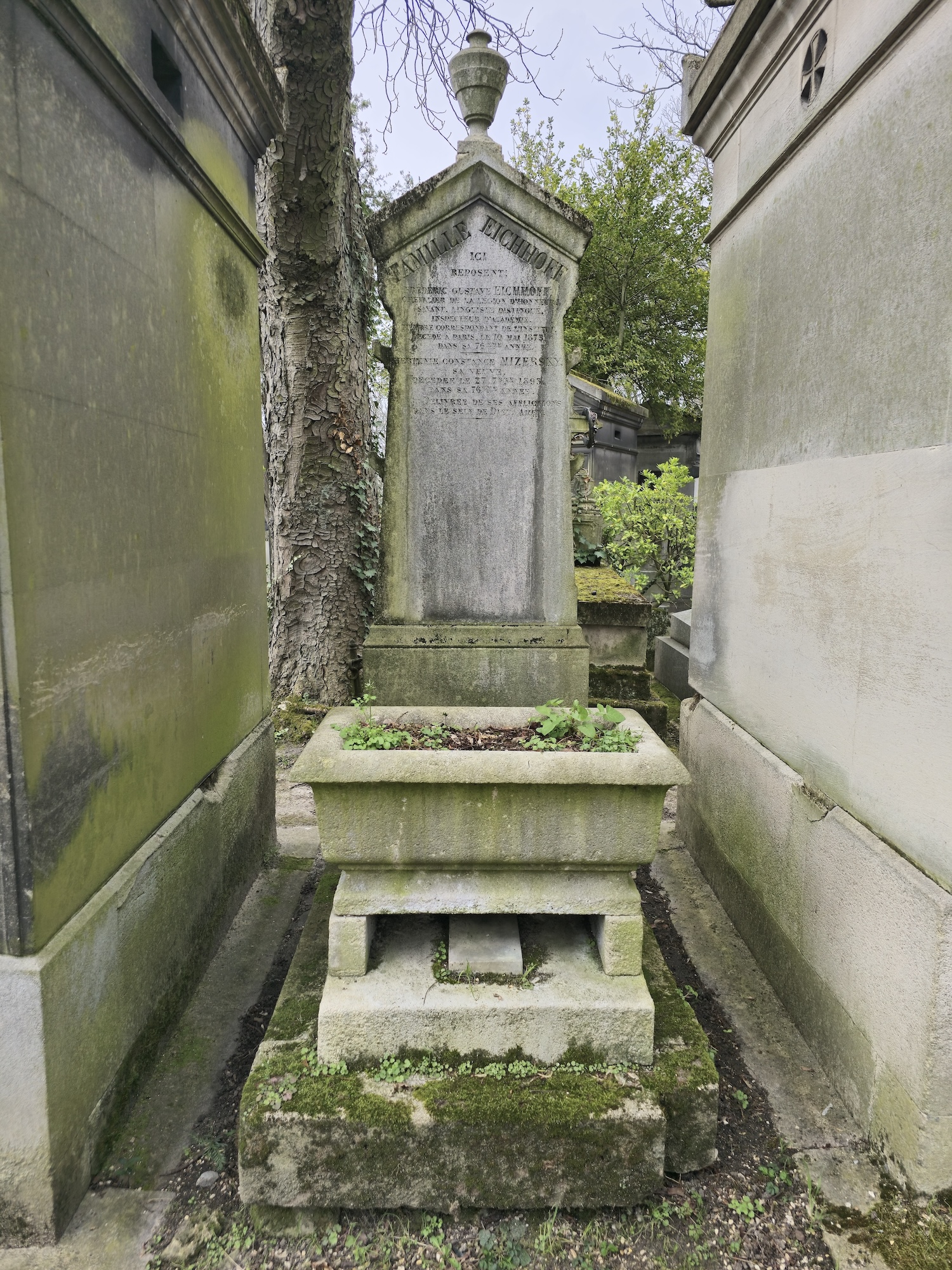 Photo showing Nagrobek Frederica Eichhoffa i Herminy Mizerskiej