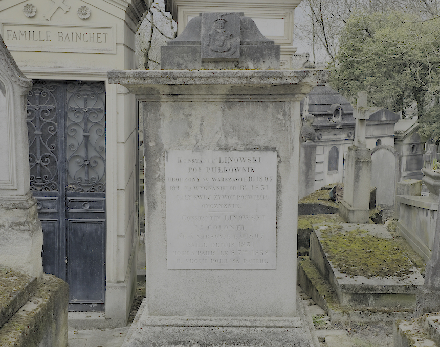 Photo montrant Nagrobek Konstantego Linowskiego