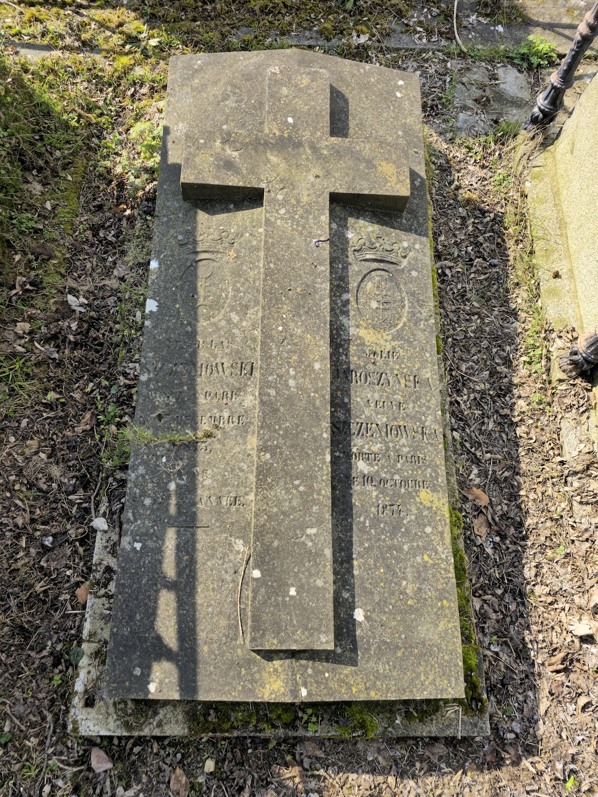 Photo showing Nagrobek Julii i Stanisława Szczeniowskich