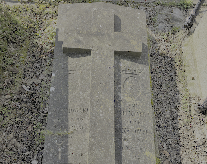 Photo showing Nagrobek Julii i Stanisława Szczeniowskich