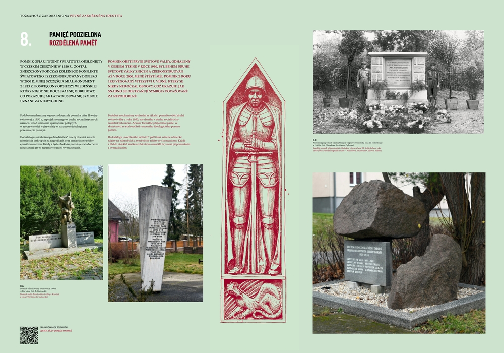 Photo showing Places of Remembrance of the Victims of the Secound World War