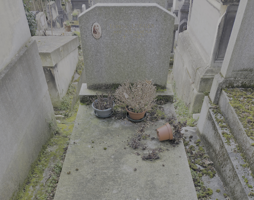 Fotografia przedstawiająca Nagrobek Teresy Kownackiej