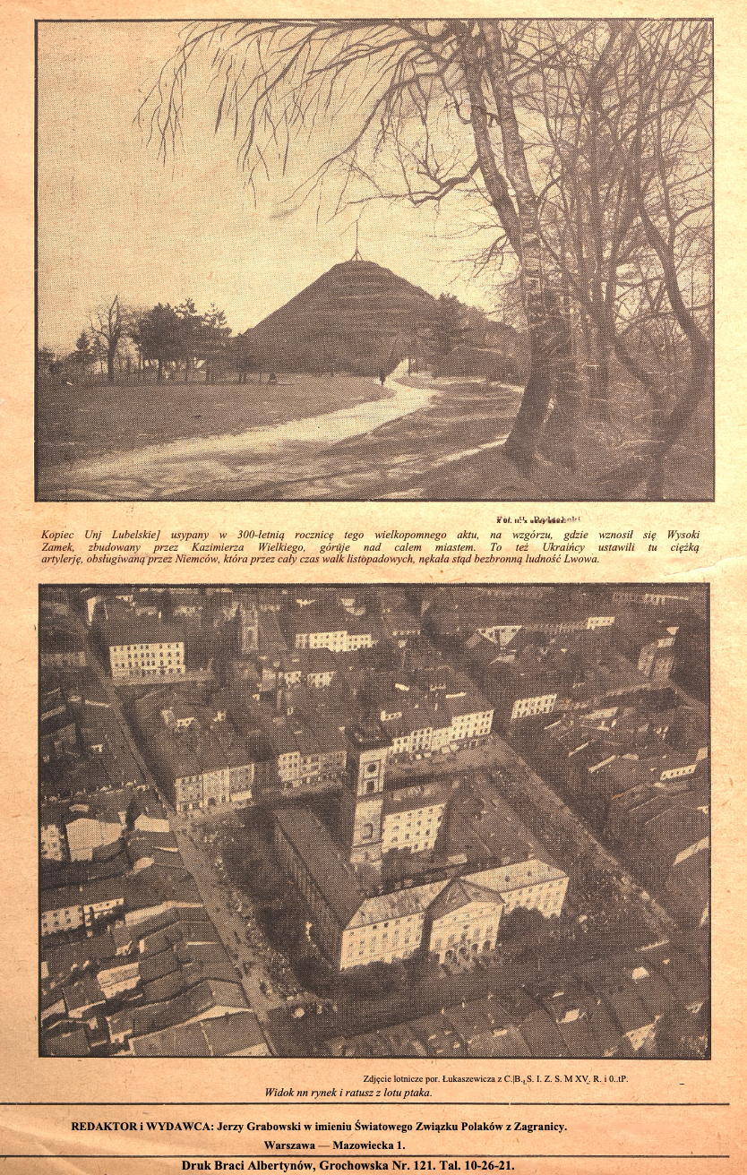 Fotografia przedstawiająca Lwów