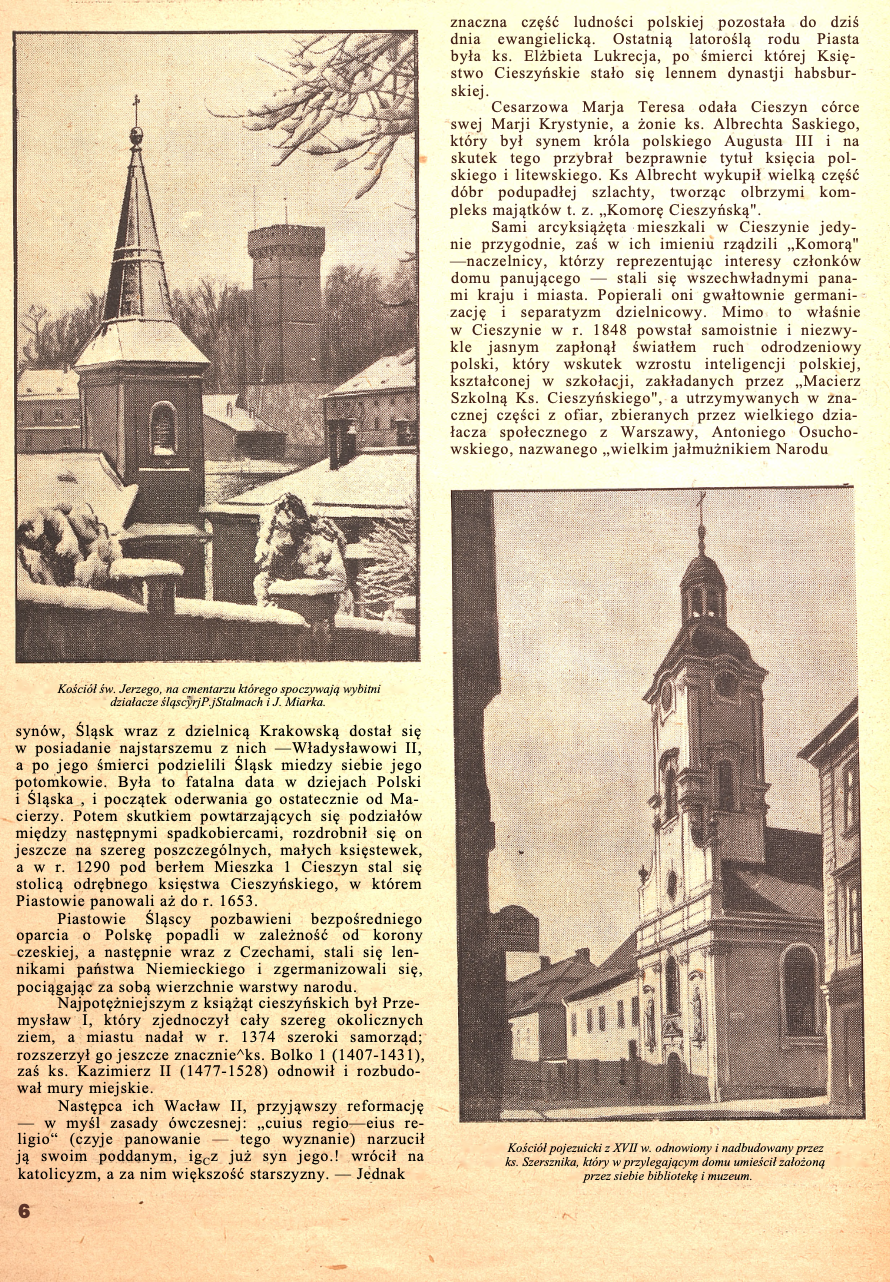 Photo montrant Cieszyn