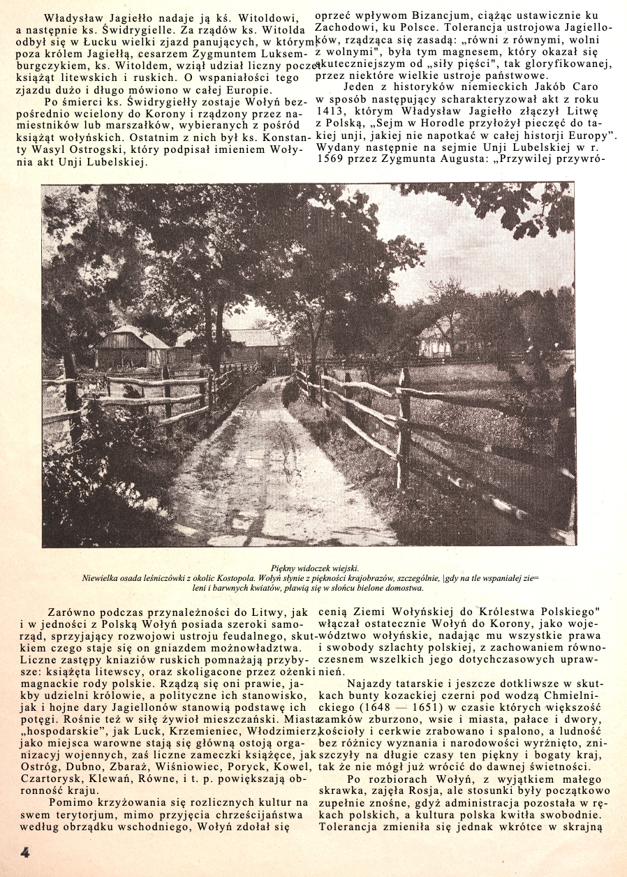 Photo showing Wołyń