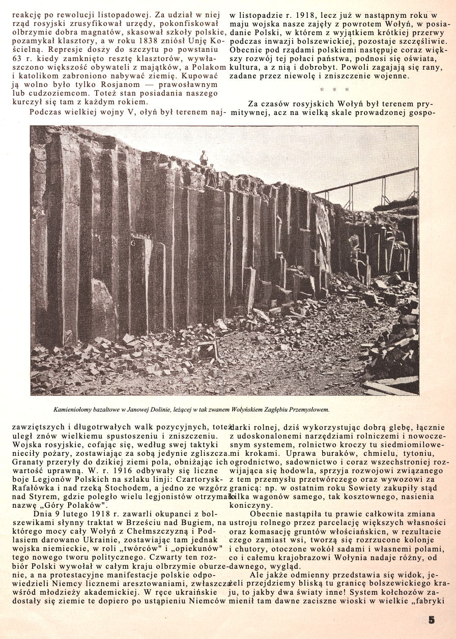 Photo showing Wołyń