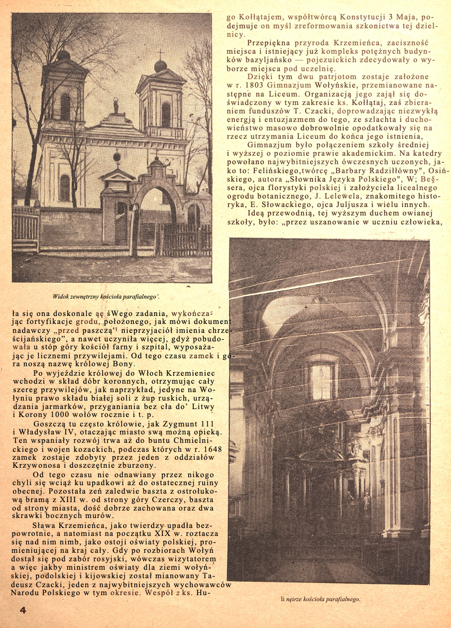 Photo montrant Krzemieniec