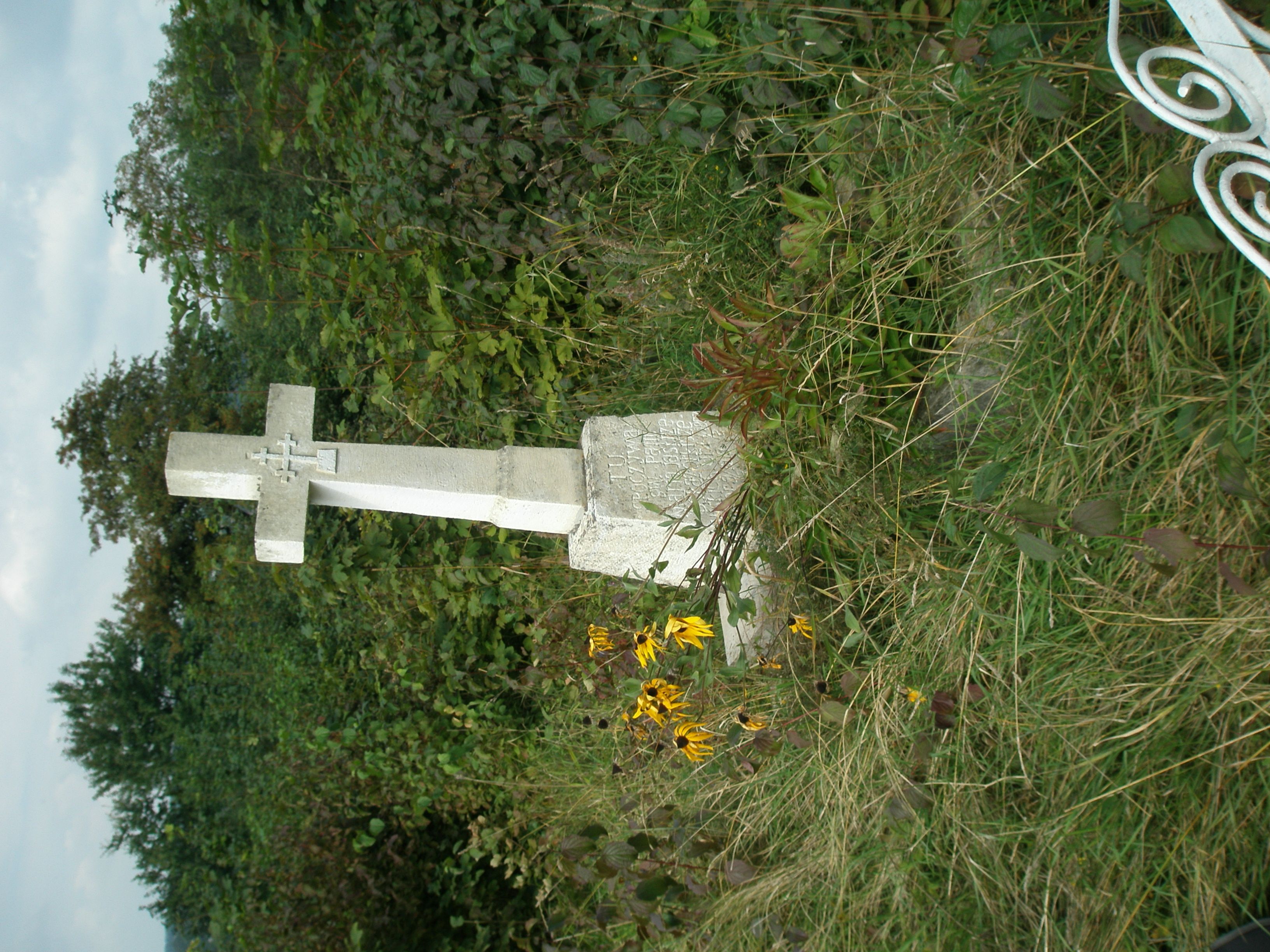 Tombstone of Maria Jastrzębska, state from 2006