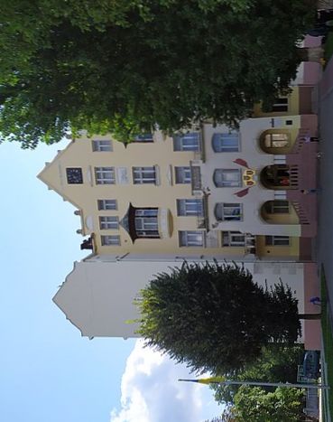 Fotografia przedstawiająca Architektura Andrzeja Frydeckiego poza współczesnymi granicami RP