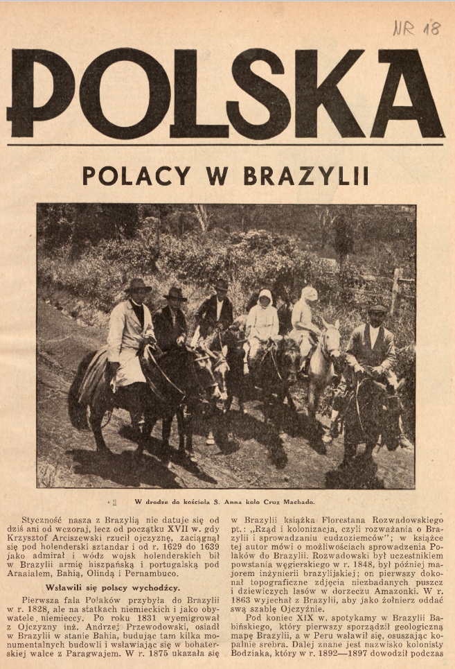 Photo showing Polacy w Brazylii