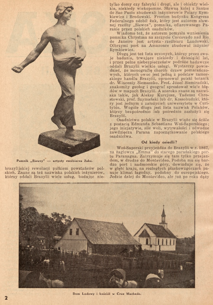 Photo showing Polacy w Brazylii