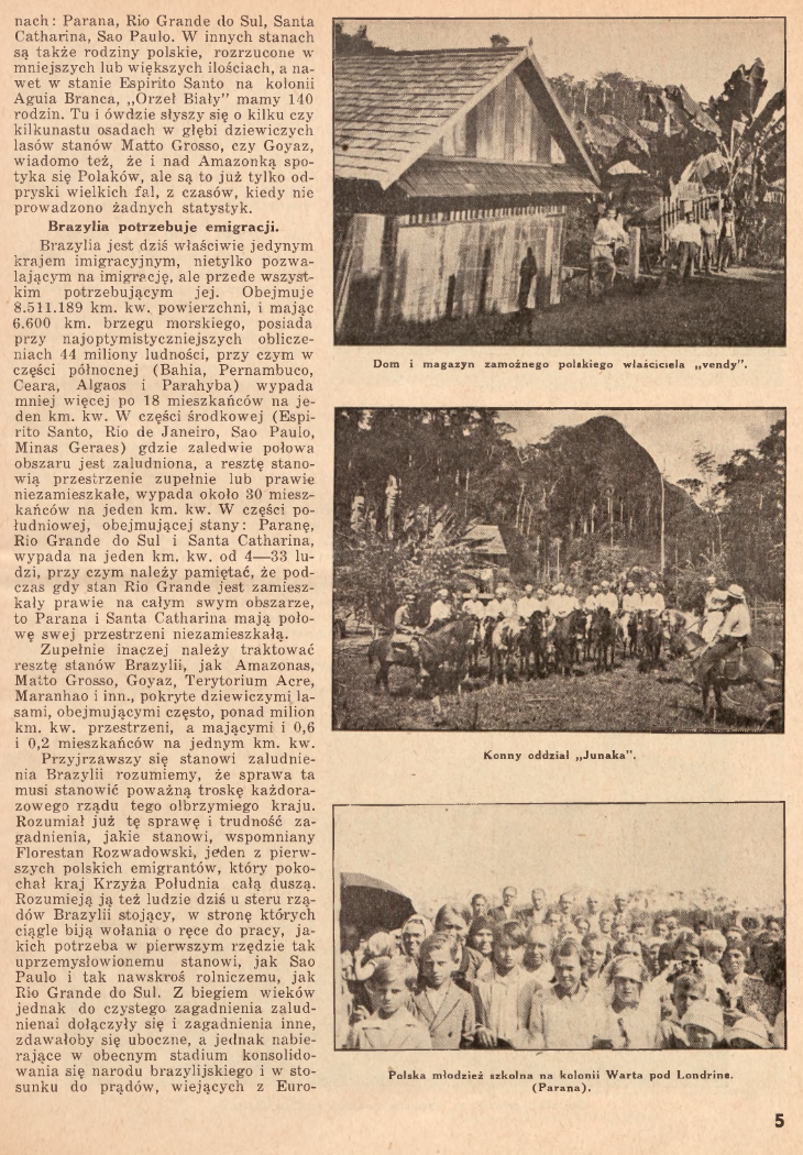 Photo showing Polacy w Brazylii