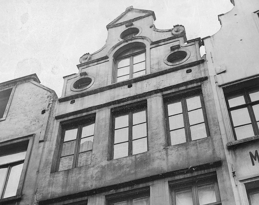 Photo montrant Maison de ville bruxelloise où Joachim Lelewel a vécu
