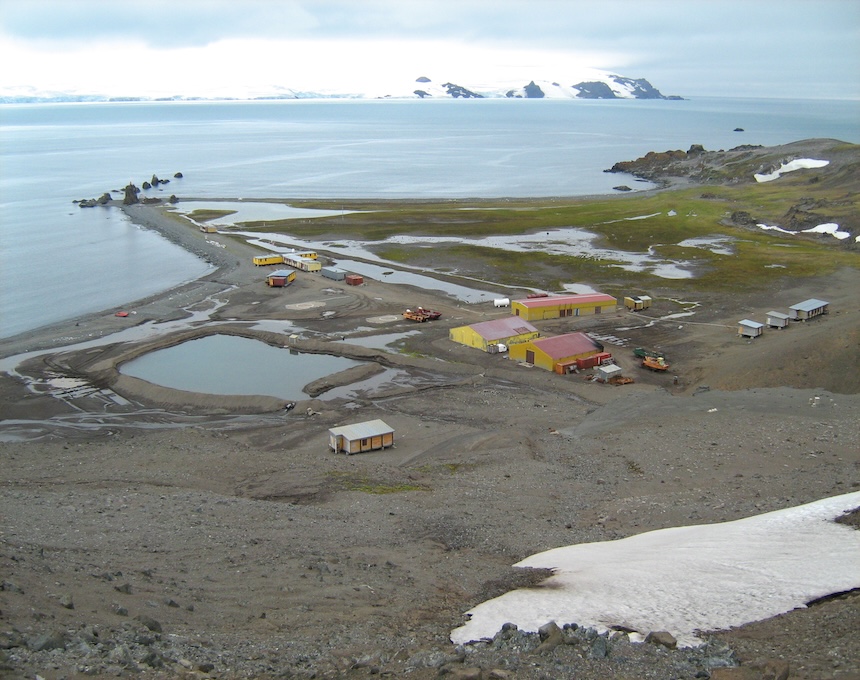Photo showing Polish Antarctic Station Henry Arctowski on King George Island