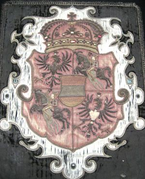 Photo montrant Drapeaux funéraires