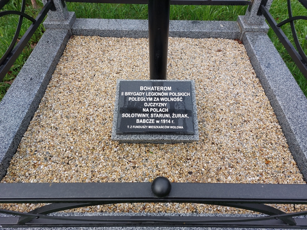 Photo montrant Grób żołnierzy Legionów Polskich, poległych w 1914 r.