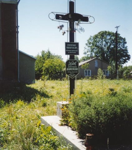 Grób ofiary Ukraińskiej Powstańczej Armii (UPA)