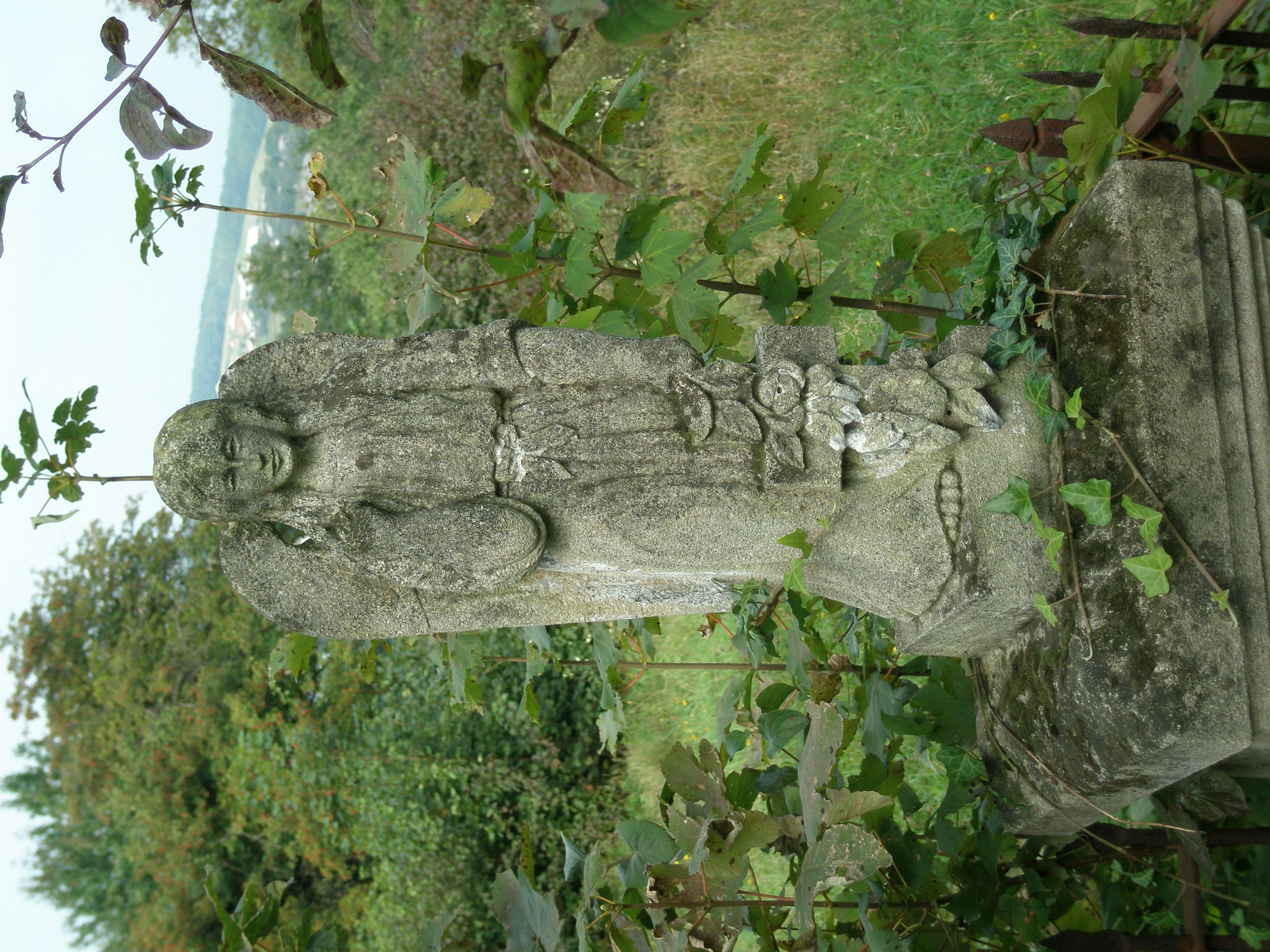 Figura z nagrobka Józefa „Misio” Kazimirowicza, stan z 2006