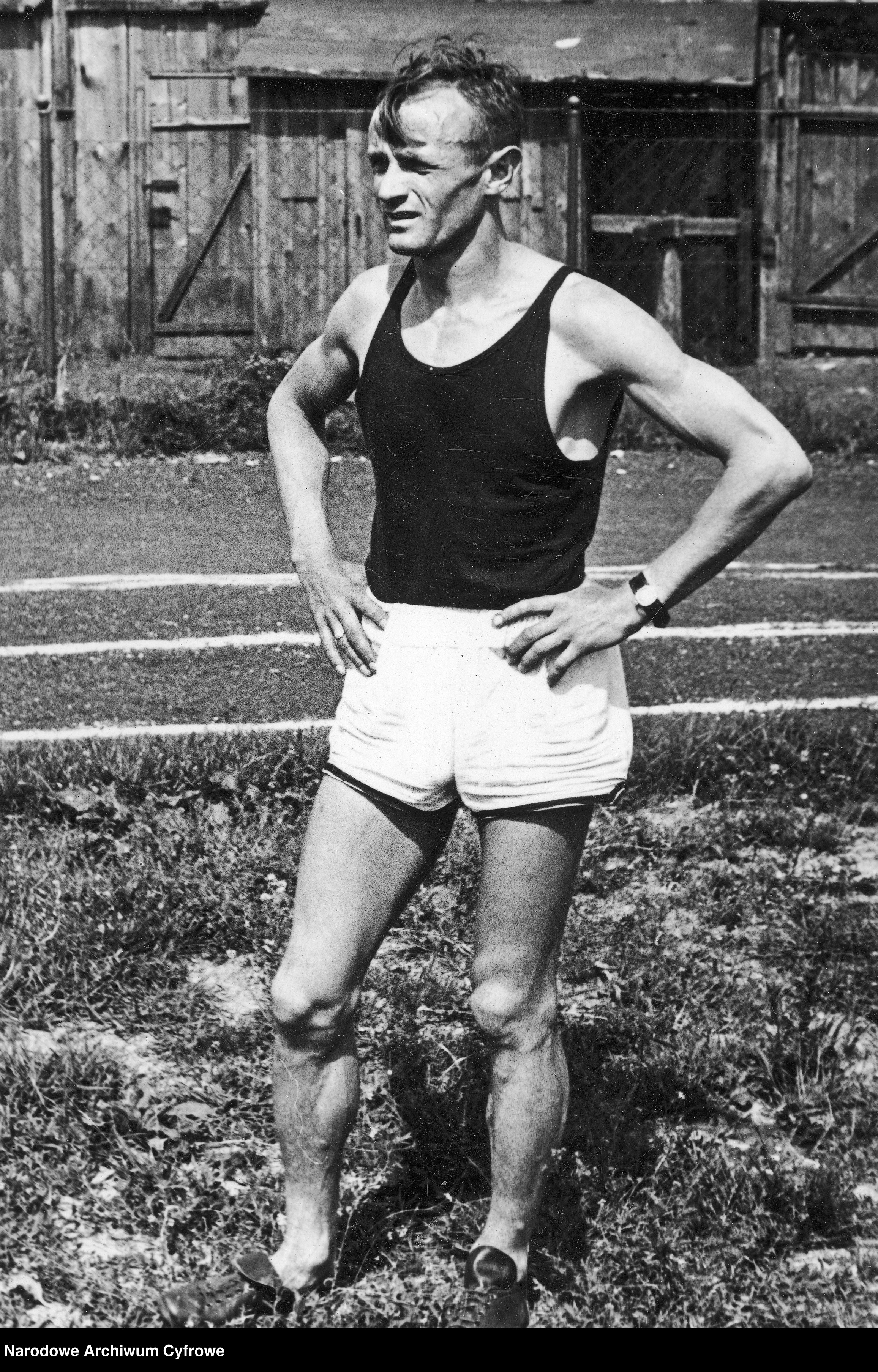 Photo showing Athlete Tadeusz Sliwak