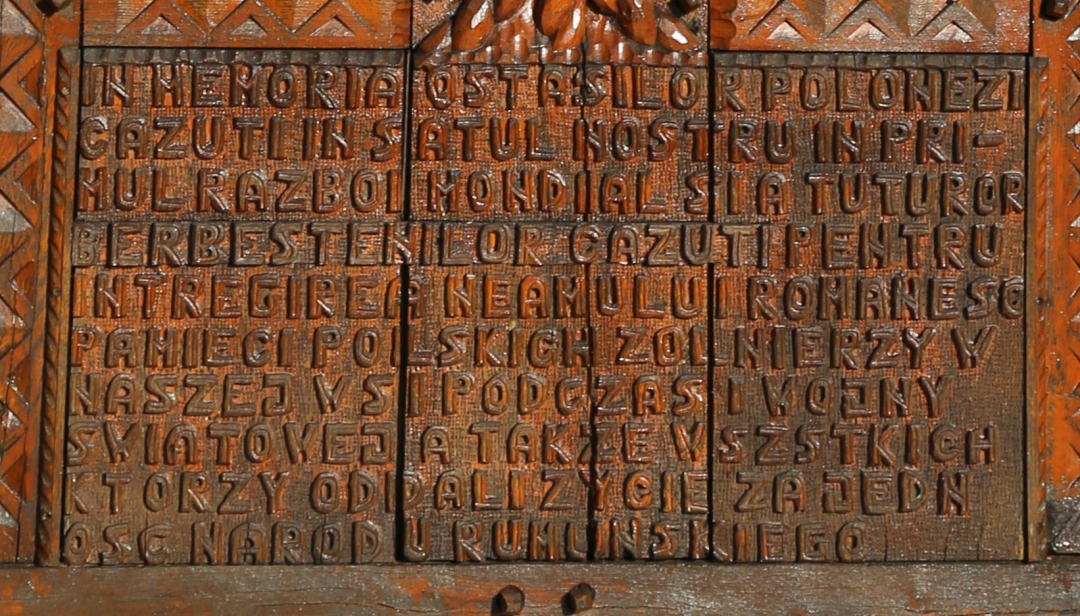 Fotografia przedstawiająca Polonika w Berbeşti i Syhocie Marmaroskim