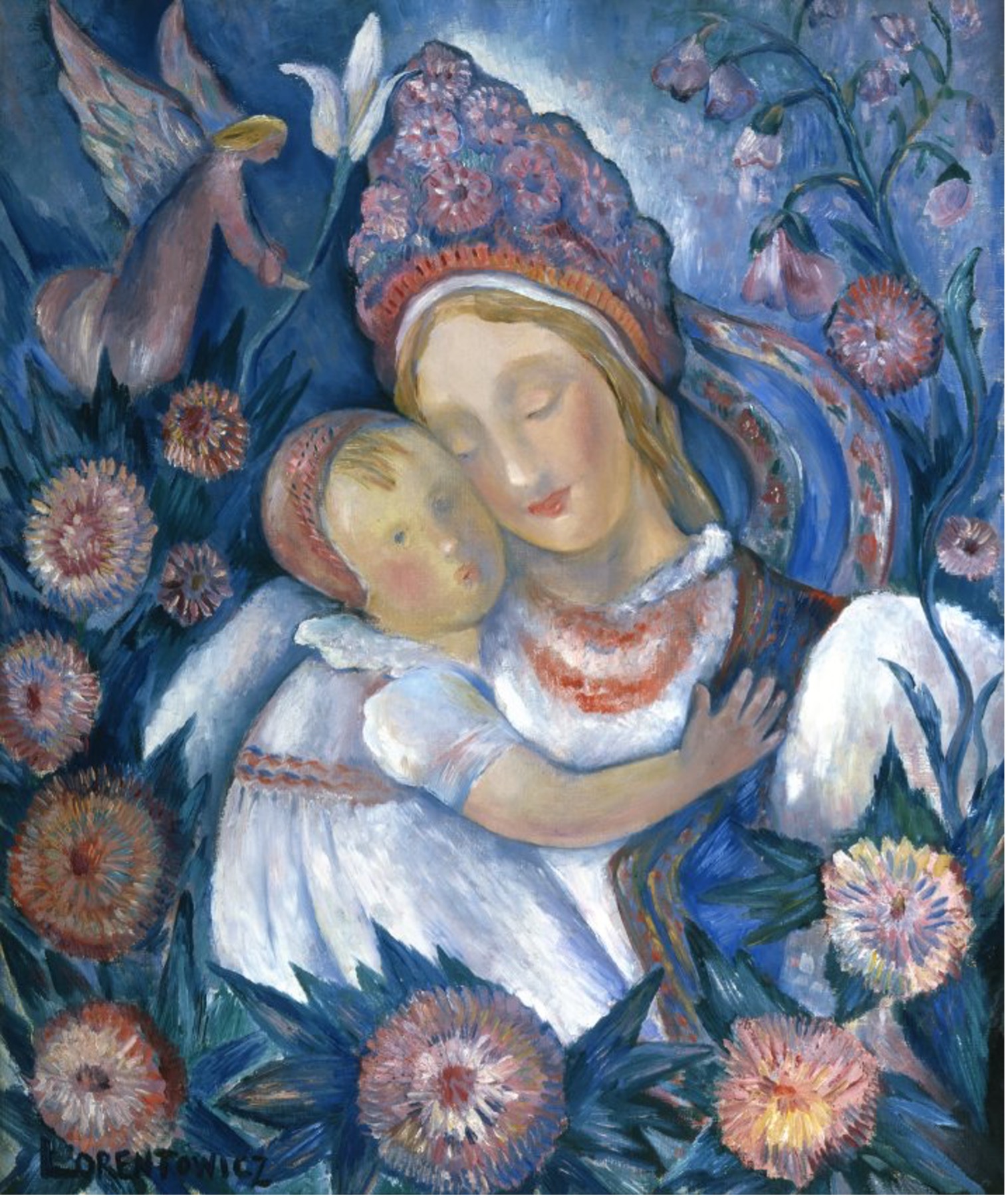 Photo showing Obraz „Polska Madonna” Ireny Lorentowicz