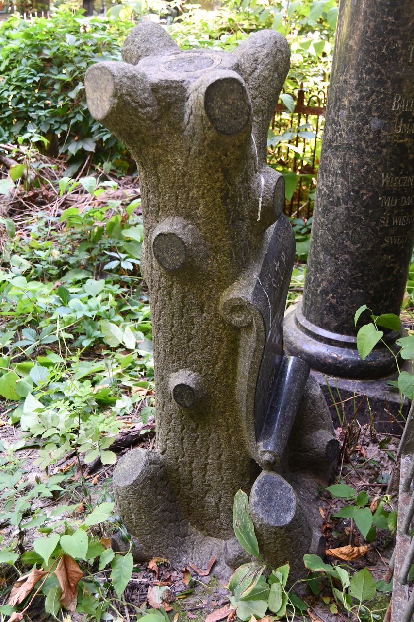 Tombstone of Kalikst Ambrosevich, Baykova cemetery in Kiev, as of 2021.