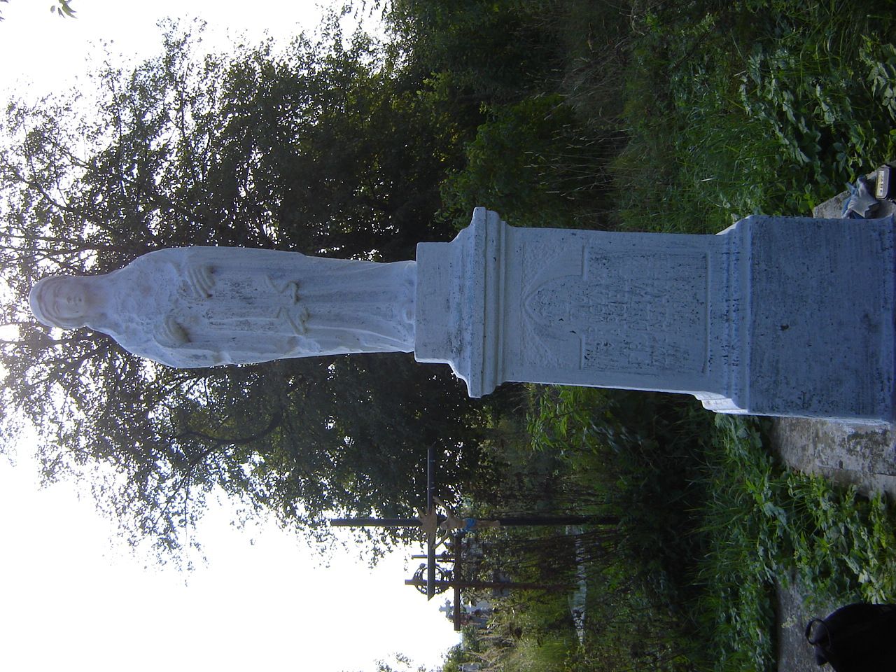 Nagrobek Marceli Frydlewicz, cmentarz w Oleszy, stan z 2007