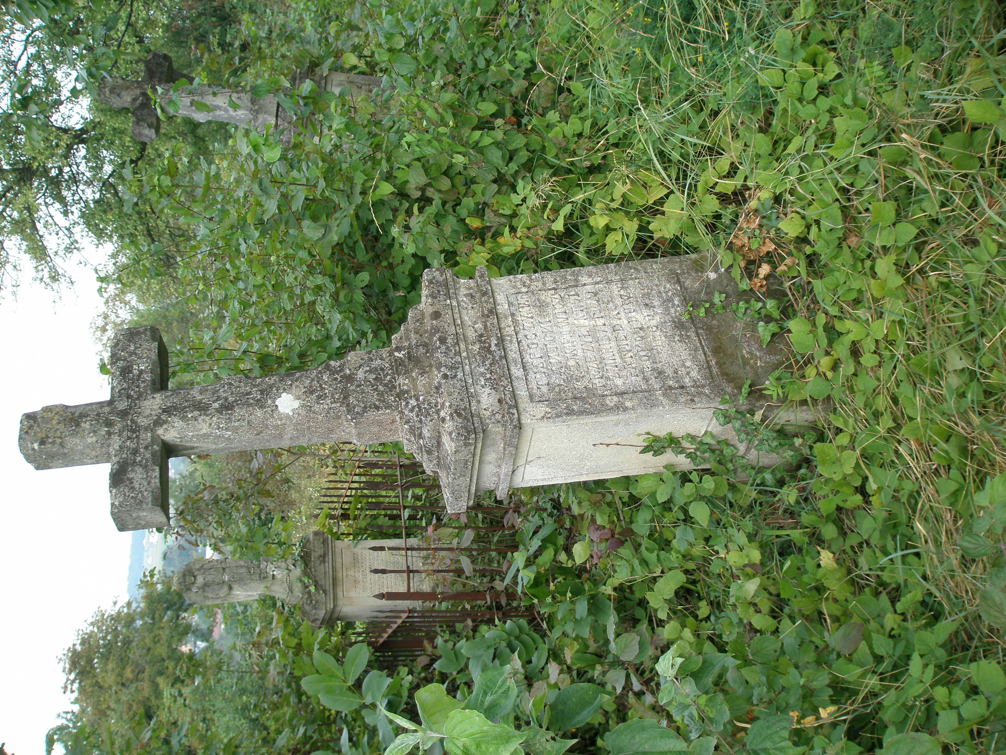 Tombstone of Anton Kazmilovich, state from 2006