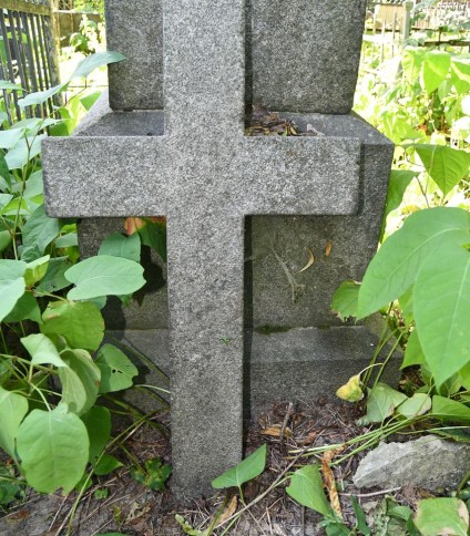 Nagrobek Anieli Staniszewskiej, cmentarz Bajkowa w Kijowie, stan z 2021.