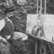 Photo montrant \"Le Christ devant Pilate\" - peinture de Jacek Malczewski de la collection de la Galerie nationale d\'art de Lviv