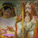 Photo montrant \"Le Christ devant Pilate\" - peinture de Jacek Malczewski de la collection de la Galerie nationale d\'art de Lviv